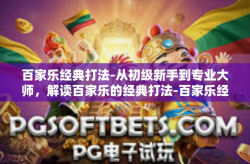 百家乐经典打法-从初级新手到专业大师，解读百家乐的经典打法-百家乐经典打法