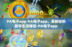 PA电子app-PA电子app，革新你的数字生活体验-PA电子app