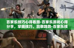 百家乐技巧心得看路-百家乐游戏心得分享，掌握技巧，洞察路势-百家乐技巧心得看路