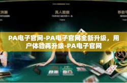 PA电子官网-PA电子官网全新升级，用户体验再升级-PA电子官网