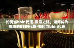 如何当bbin代理-探索之路，如何成为成功的BBIN代理-如何当bbin代理