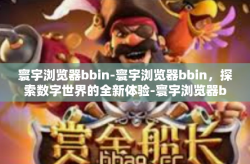 寰宇浏览器bbin-寰宇浏览器bbin，探索数字世界的全新体验-寰宇浏览器bbin