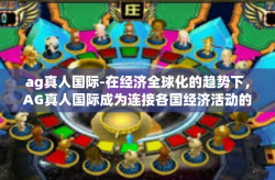 ag真人国际-在经济全球化的趋势下，AG真人国际成为连接各国经济活动的重要纽带，推动全球经济交流与发展。其着眼于全球市场，关注国内外经济趋势，为个体和企业提供了一个深入了解全球经济动态的平台。ag真人国际