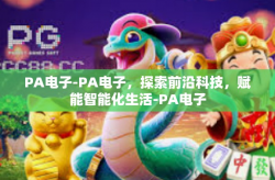 PA电子-PA电子，探索前沿科技，赋能智能化生活-PA电子