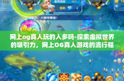 网上og真人玩的人多吗-探索虚拟世界的吸引力，网上OG真人游戏的流行程度-网上og真人玩的人多吗
