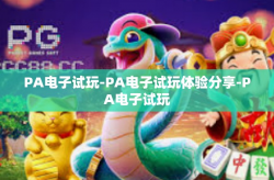 PA电子试玩-PA电子试玩体验分享-PA电子试玩