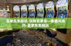 百家乐怎样玩-玩转百家乐—策略与技巧-百家乐怎样玩