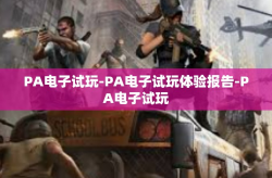 PA电子试玩-PA电子试玩体验报告-PA电子试玩
