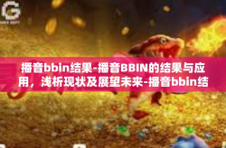 播音bbin结果-播音BBIN的结果与应用，浅析现状及展望未来-播音bbin结果