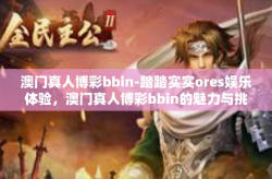澳门真人博彩bbin-踏踏实实ores娱乐体验，澳门真人博彩bbin的魅力与挑战-澳门真人博彩bbin