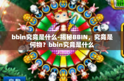 bbin究竟是什么-揭秘BBIN，究竟是何物？bbin究竟是什么