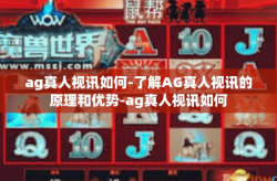 ag真人视讯如何-了解AG真人视讯的原理和优势-ag真人视讯如何