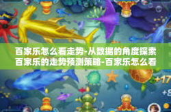 百家乐怎么看走势-从数据的角度探索百家乐的走势预测策略-百家乐怎么看走势