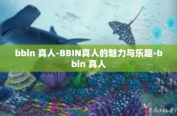 bbin 真人-BBIN真人的魅力与乐趣-bbin 真人