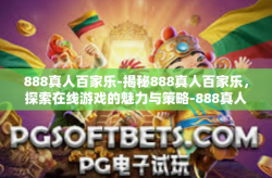 888真人百家乐-揭秘888真人百家乐，探索在线游戏的魅力与策略-888真人百家乐