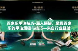 百家乐平注技巧-深入揭秘，掌握百家乐的平注策略与技巧—来自行业经验的珍贵洞见-百家乐平注技巧