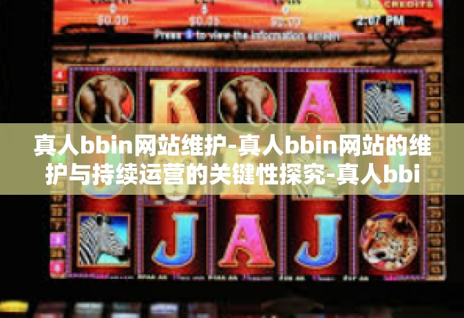 真人bbin网站维护-真人bbin网站的维护与持续运营的关键性探究-真人bbin网站维护