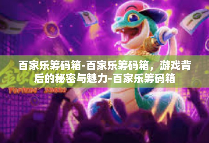 百家乐筹码箱-百家乐筹码箱，游戏背后的秘密与魅力-百家乐筹码箱