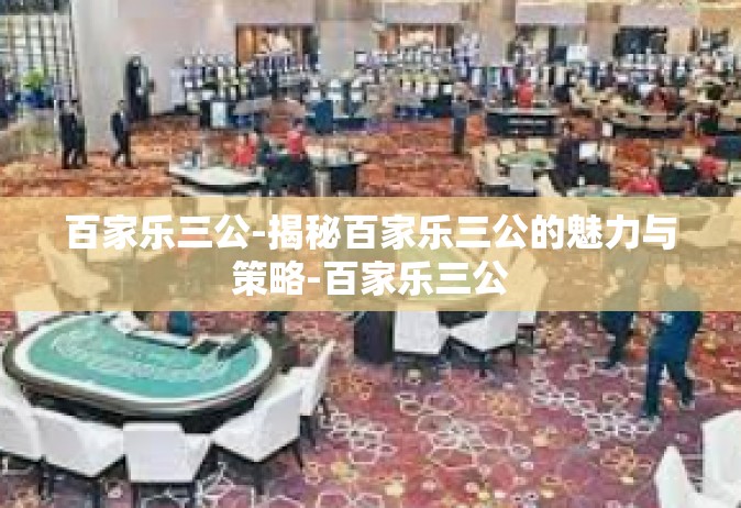百家乐三公-揭秘百家乐三公的魅力与策略-百家乐三公
