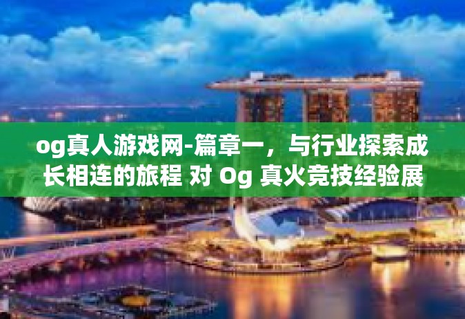 og真人游戏网-篇章一，与行业探索成长相连的旅程 对 Og 真火竞技经验展开讨论的一次探讨-og真人游戏网