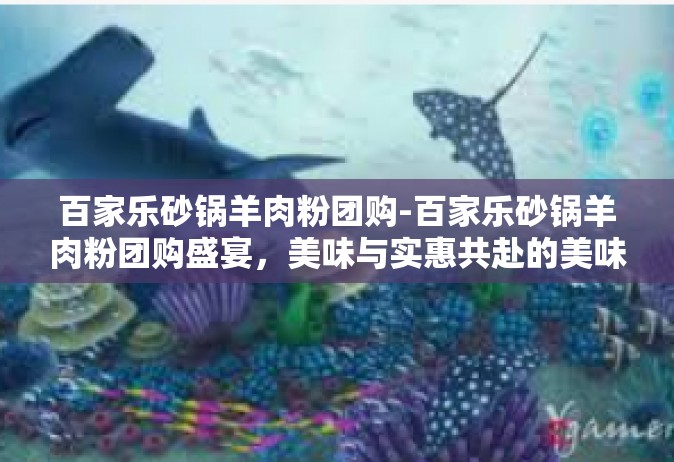 百家乐砂锅羊肉粉团购-百家乐砂锅羊肉粉团购盛宴，美味与实惠共赴的美味旅程-百家乐砂锅羊肉粉团购