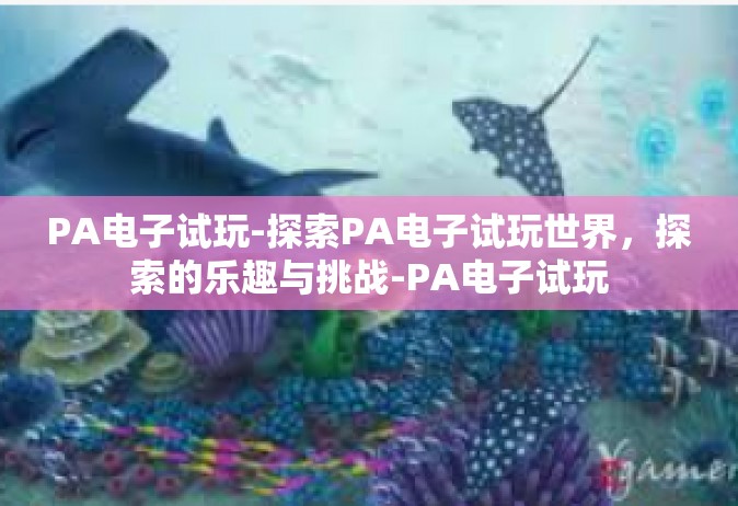 PA电子试玩-探索PA电子试玩世界，探索的乐趣与挑战-PA电子试玩