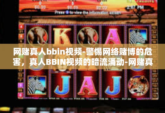 网赌真人bbin视频-警惕网络赌博的危害，真人BBIN视频的暗流涌动-网赌真人bbin视频